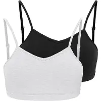 Kids Only Koglola 2-Pack Padded Top Acc - Black - 134-140