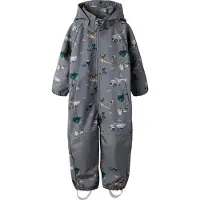 Name it Nmmalfa08 Softshell Suit Aop 1Fo Noos - Blue - 116