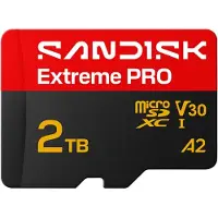 SanDisk Extreme PRO microSDXC 2TB UHS-I (SDSQXCD-2T00-GN6MA)