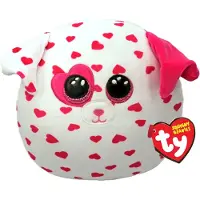 TY Squishaboo Valentines 2024 Beau Dog