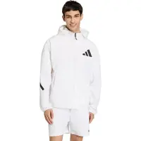 Adidas Urheilutakki musta / valkoinen