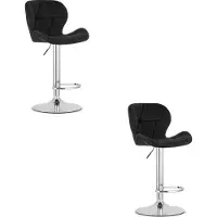 Leobert Hoker WEST Velvet Black / Kromijalka – 2 modernin baarijakkaran setti