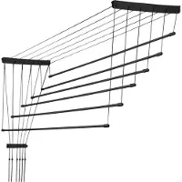 Kadax Kuivausteline kattoon, 6 tankoa, 170 cm