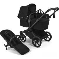 Bugaboo Donkey 6 Täydellinen Rattaat Black Heritage Black Black Heritage Black One Size Musta One Size Pojat, Tytöt