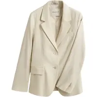 Gant Slim Linen Stretch Blazer - Beige - 44