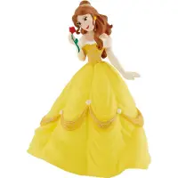 BULLYLAND Micki Bullyland WD Figuuri Prinsessa Kaunotar Belle Keltainen
