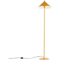 QAZQA Design-lattiavalaisin keltainen - Triangolo