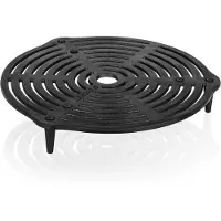 Petromax Cast-iron stack grate, valurautaritilä, musta