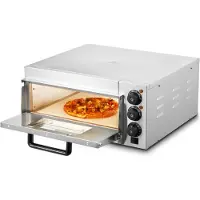 Vevor kaupallinen työtasoinen pizzauuni sähköinen pizzauuni 14" pizzalle sisätiloissa