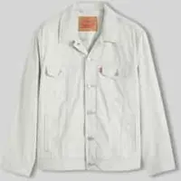 Levi's Relaxed Fit Trucker Moonstruck - Beige - L