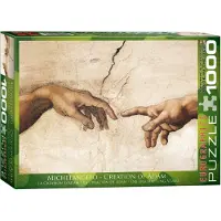 Eurographics Palapeli 1000 Palaa Creation of Adam (Detail)
