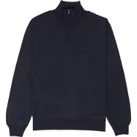 Element Icon Embroidery Quarter Half-Zip Neulepaita blue mirage Koko S