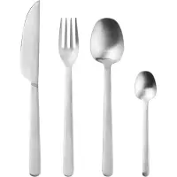 Broste Copenhagen Nordic Bistro -aterinsetti 16 osaa Mat satin