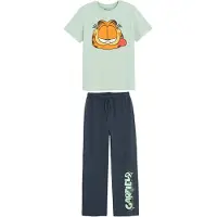Cool Club Yöpuku 'GARFIELD' pastellinsininen / tummansininen