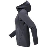Arc'teryx Women's Kyanite Hoody Dark Stratus Välikerrospuserot Dk Stratus M
