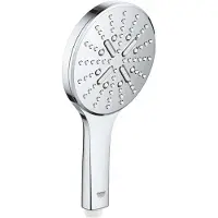 GROHE Rainshower Smartactive 130, Handheld shower head, Chrome, Wall, 13 cm