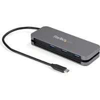 StarTech.com USB-C HUB - - HB30CM3A1CB - 4 Porttia - 3 USB-A/1 USB-C - Vetäytyvä Kaapeli
