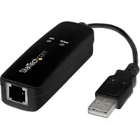 StarTech.com Modemi faksi USB ulkoinen - STARTECH - 56K - V.92 - USB 2.0 - ITU-T V.17, V.29, V.27