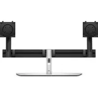 Dell Pro MDS26 -pöytäjalka kahdelle näytölle 19-27", 11.97 kg, VESA 100x100, musta, hopea