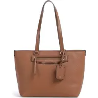 Michael Kors for woman. 30S6GTVT2L Brown medium Jet Set Travel tote bag in grained leather (OSFA), Casual