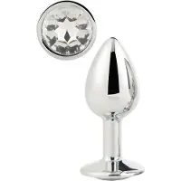 Dream Toys Gleaming Love Silver anaalitappi S