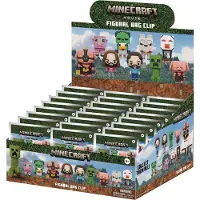Minecraft Movie 3D Foam Bag Clip, Series 1