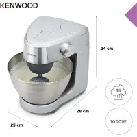 Kenwood Prospero+ KHC29.A0SI Yleiskone 1000 W 4.3 L Hopea