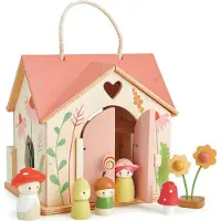Tender Leaf Toys Puulelu - Nukkekoti - Rosewood Cottage - - OneSize - Nukkekodit