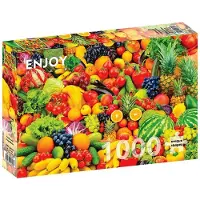 Enjoy Puzzle ENJOY Fruits and Vegetables 1000p palapeli
