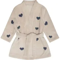 That's Mine Mace Bath Robe - Beige - 3-4Y