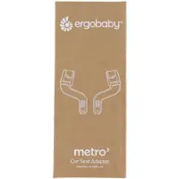Ergobaby Metro 3 Auton Istuimen Sovitin Black Black One Size Musta One Size Pojat, Tytöt