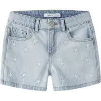 Name it Nkfbella Reg Dnm Shorts 3674-Be Noos - Blue - 164