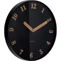 Karlsson seinäkello Amena black KA6083BK