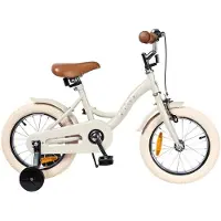Stoy 14" Vintage-polkupyörä, beige 3-5 Y Pojat, Tytöt