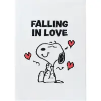 Snoopy - Plush notebook / notebook A5 from the Love Season collection
