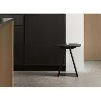 Blomus Stool - 23 X 28 Cm - Avio - Black Oak - Black - L 38CM