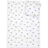 By Mats Bed Linen "By Mats" Excavators 100X140, 40X45 Cm - White - 100X140;40X45CM