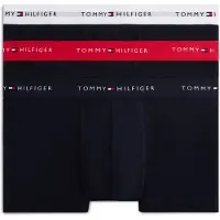 Tommy Hilfiger Underwear Bokserishortsit laivastonsininen / punainen / musta / valkoinen