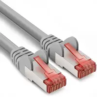 Pro CAT 6 patch cable S/FTP (PiMF) Harmaa - Harmaa - 1m