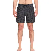 Volcom Melange Trunk 17 Surffishortsit asphalt black Koko XL