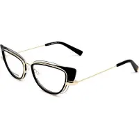 Dsquared2 DQ5303 001, Musta, Kehysmateriaali Metalli, Naiset silmälasit vahvuuksilla