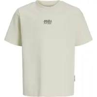 Jack & Jones Jcobreeze Back Print Tee Ss Cn Ea26 Jnr - Cream - 140