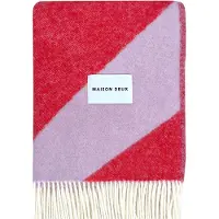 Maison Deux Swirl Blanket - Purple - 130X 200CM
