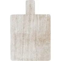 Broste Copenhagen Skærebræt 'Adam' L Marmor - Beige - 45X30CM