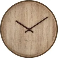 Nextime - Oslo Seinäkello 30 cm Ruskea/Tumma