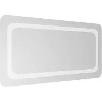 vidaXL Kylpyhuoneen LED-peili 40x80 cm