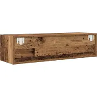 vidaXL TV-kaappi Vanha puu 100 x 31 x 25,5 cm Tekninen puu