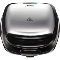 SEB SW341D12 - Musta, Ruostumaton teräs - 700 W - Sulatustoiminto
