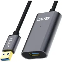 UNITEK EXTENSION CORD USB3.0, 5m; PREMIUM; Y-3004
