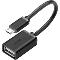 UGREEN US133 Micro USB OTG -sovitin (musta)